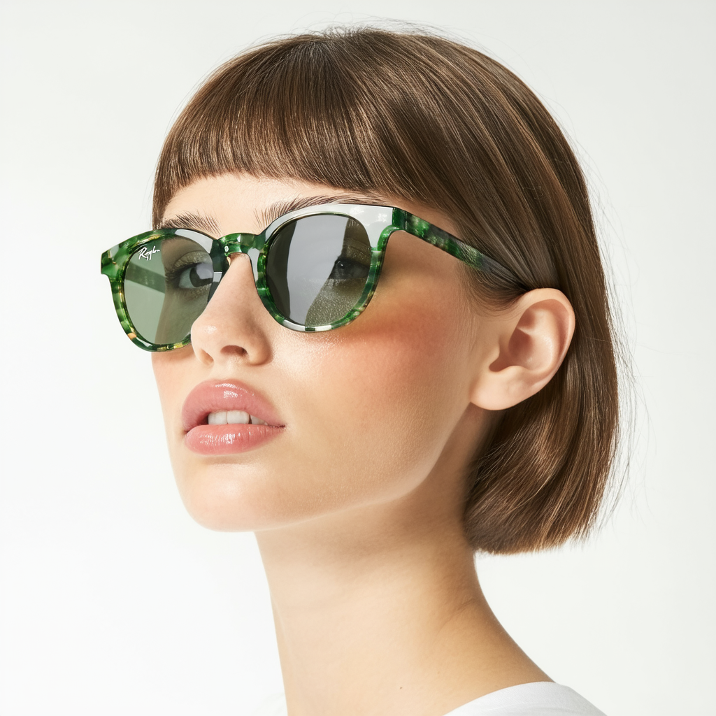 Ray Ban Women's RB 2140 1135 Multicolor / Green 50mm Sunglasses