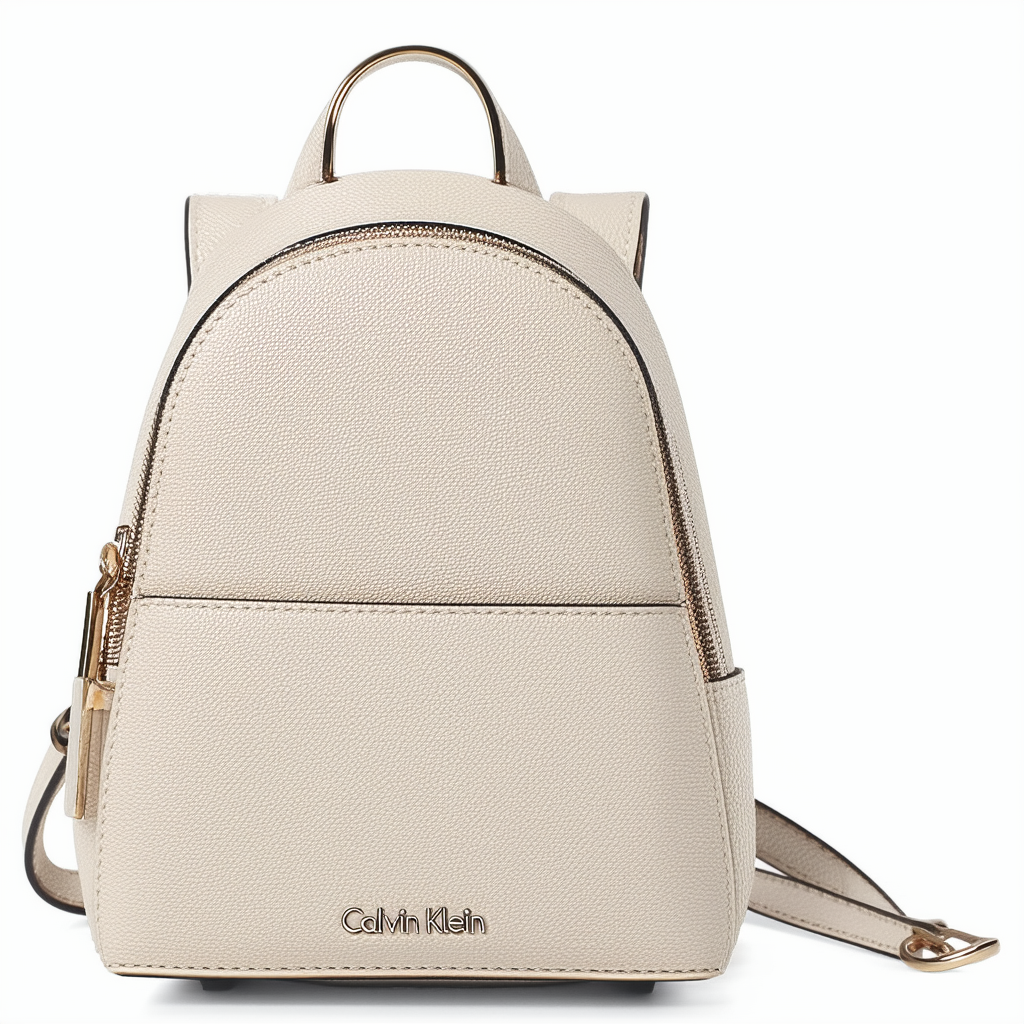 Calvin Klein Astatine Micro Mini Backpack, Natural,One Size