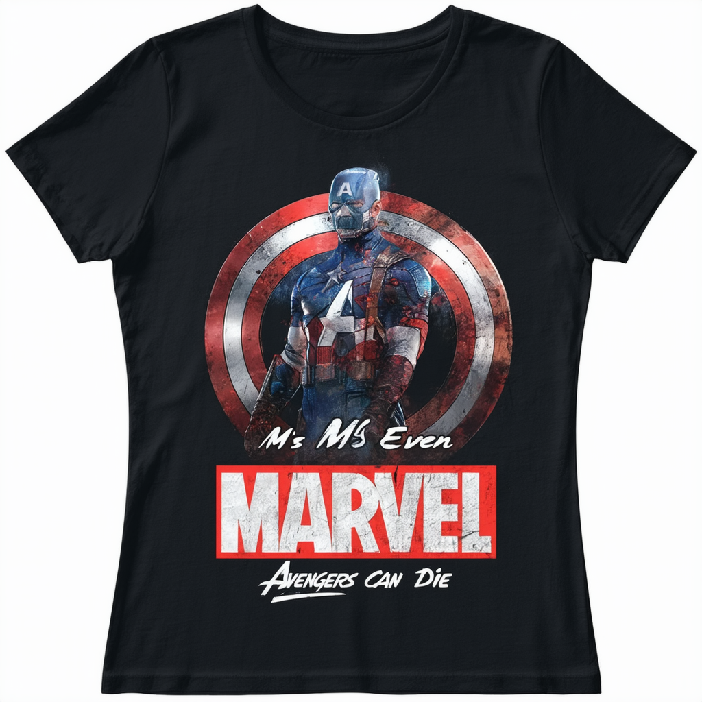 Marvel Ms Even Avengers Can Die Women's T-Shirt