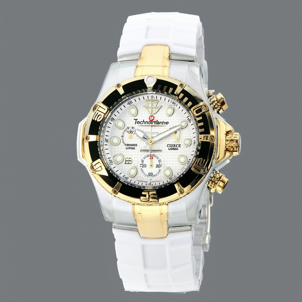 Technomarine Men's TM-115184 Cruise Locker Analog Display Swiss Quartz Two Tone Watch
