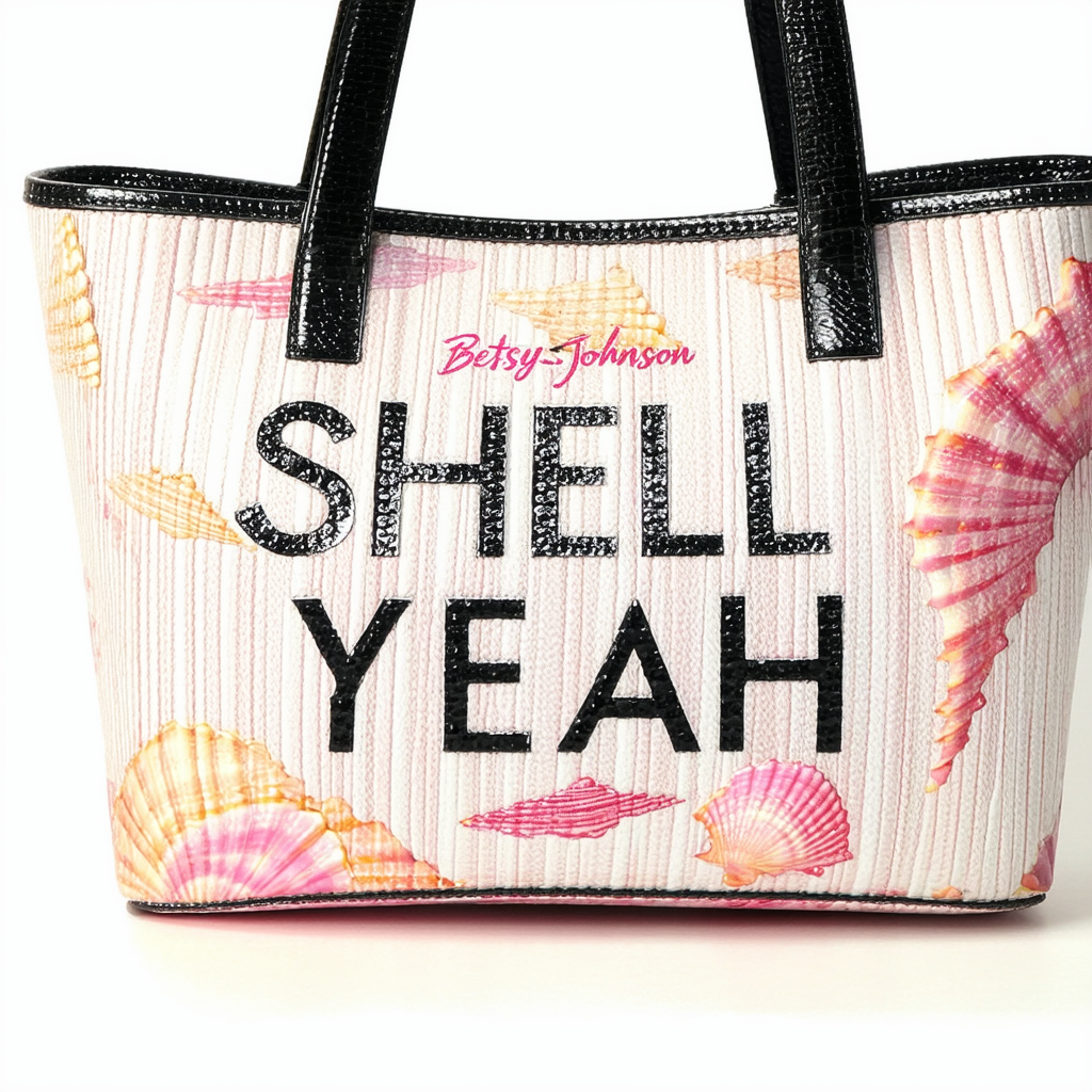 Betsey Johnson Shell Yeah Tote