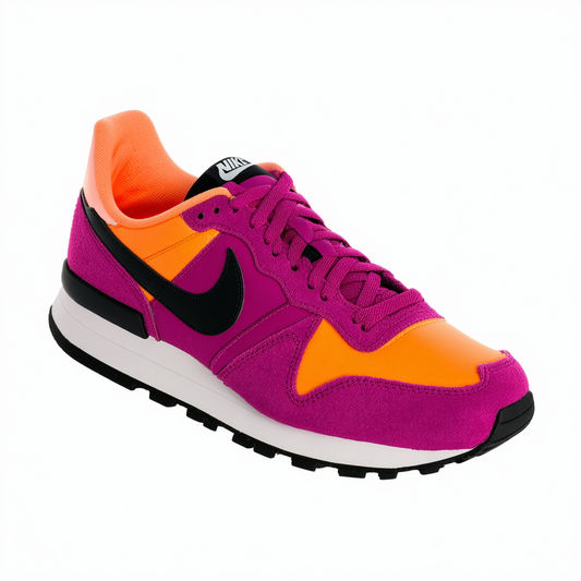 Nike Womens Air Pegasus '83 Fireberry/Total Orange/Black/Pink Po 407477-602 7.5