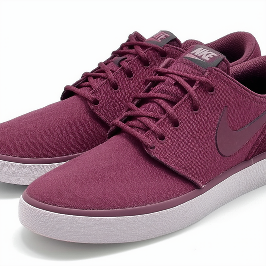NIKE SB Zoom Stefan Janoski MD Port Wine Purple Mens Skate Shoes 443095-609