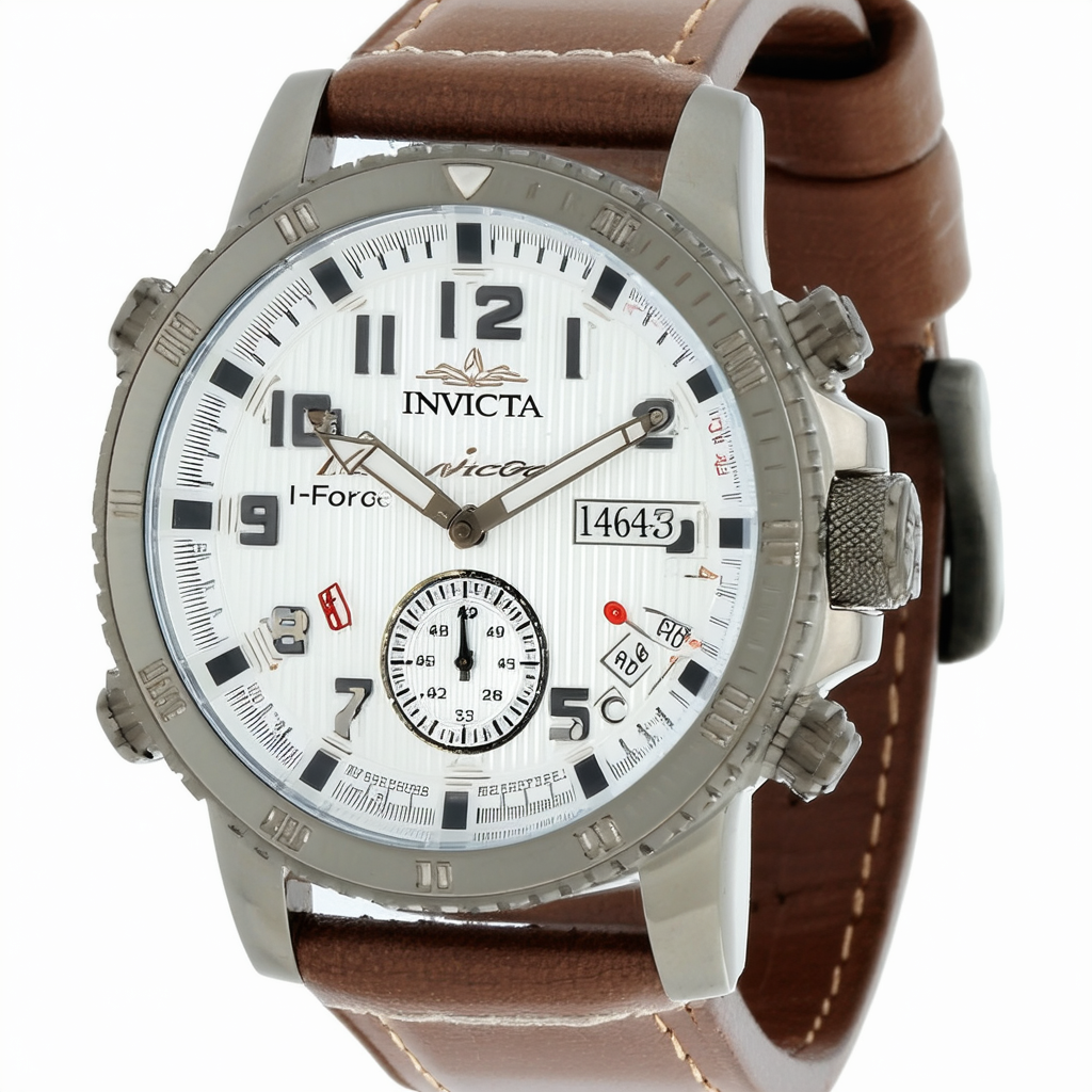 Invicta Men's 14643 I-Force Analog Display Japanese Quartz Brown Watch