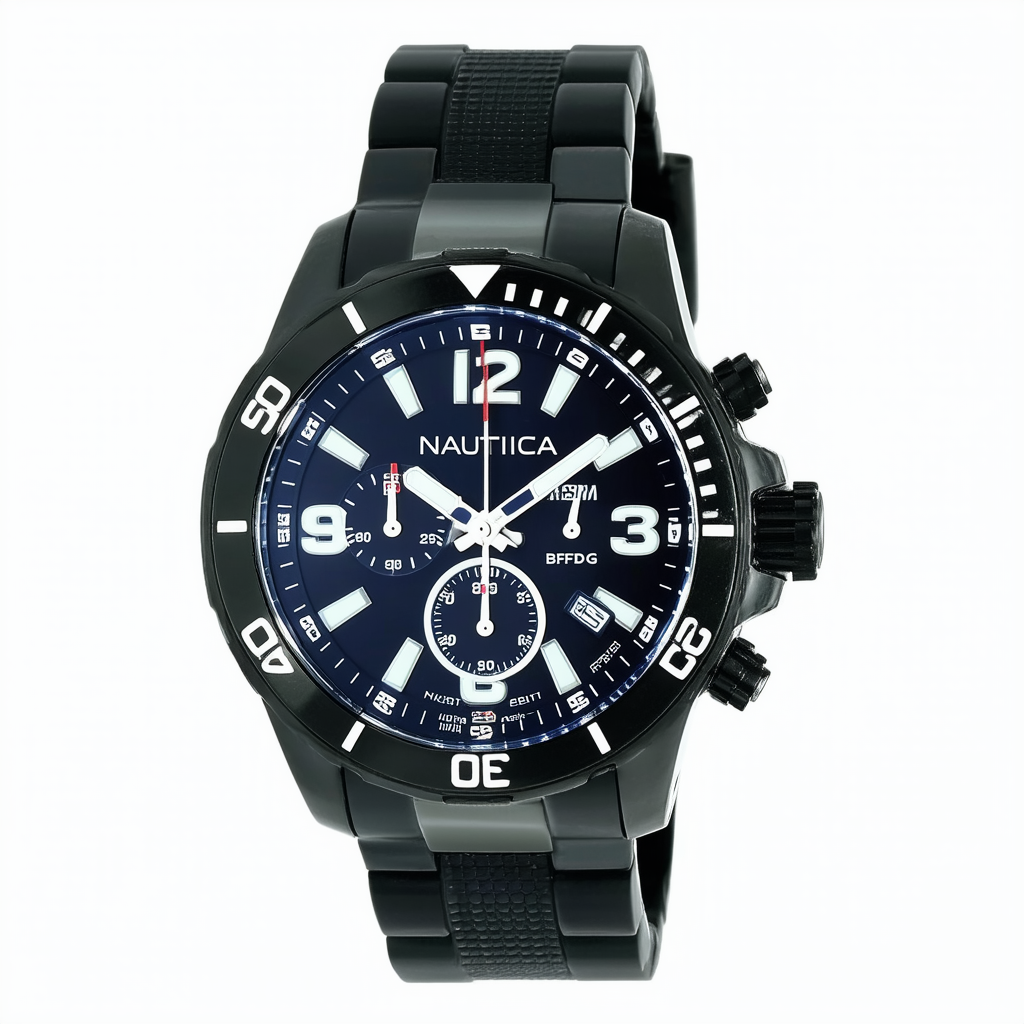 Nautica Men's N27525G BFD 101 Dive Style Chrono Watch