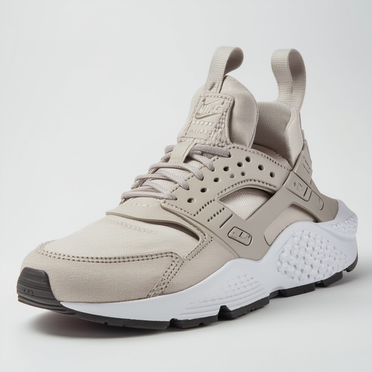 Nike WMNS Air Huarache Run Premium lifestyle womens sneakers linen/linen-sail NEW 683818-201 - 9