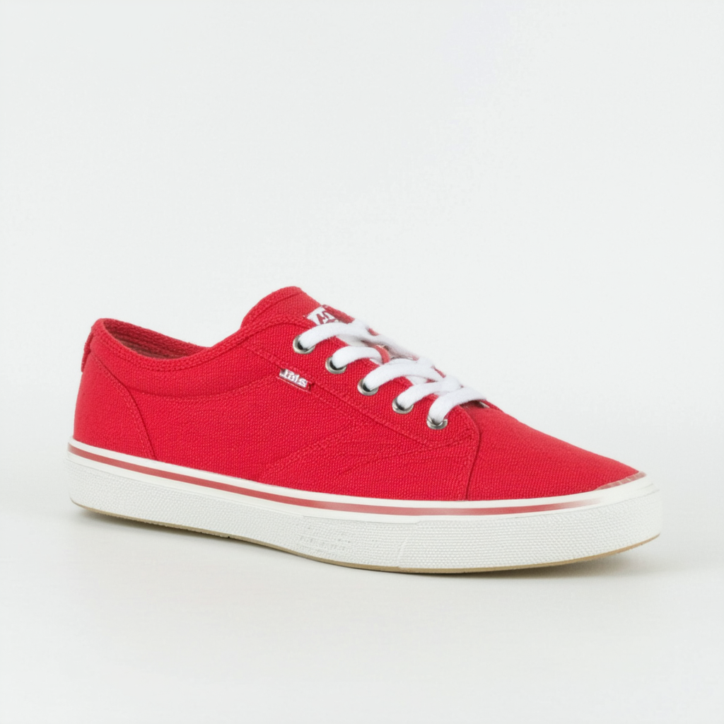 Keds Women's Jump Kick Sneaker, Red, 6.5