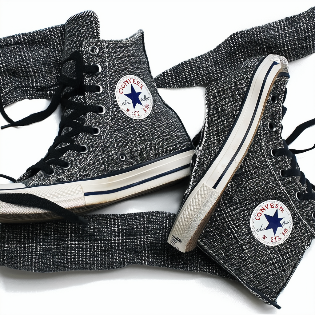 Converse Chuck Taylor All Star X Hi Black Tweed Men's 4.5/ Women's 6.5