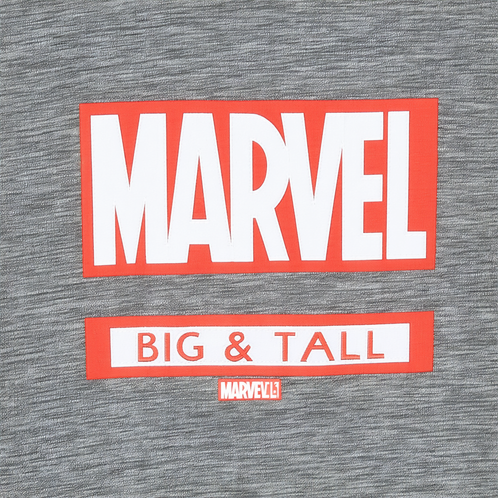 Marvel Big & Tall Classic Varsity Men's Tops Short Sleeve Tee Shirt