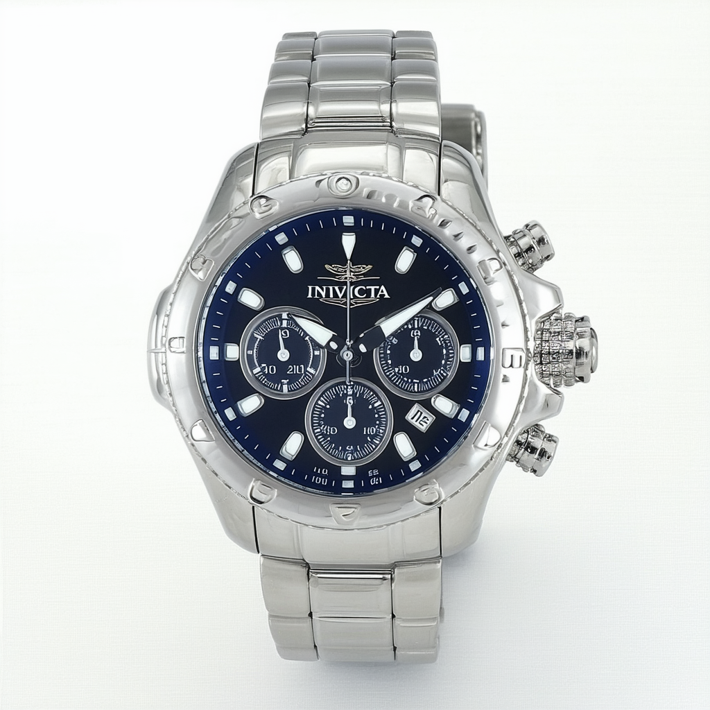 Invicta Men's Venom Quartz Watch, Silver, 31498
