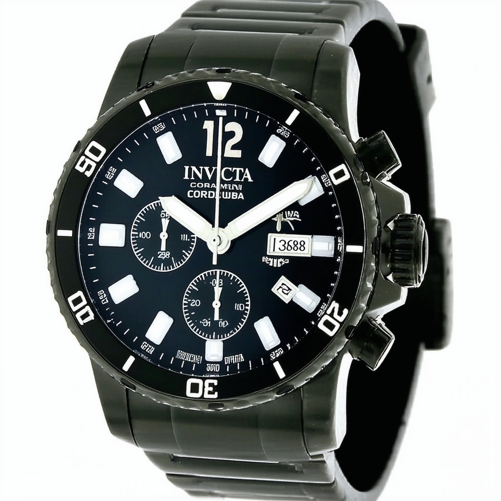 Invicta Men's 13683 Corduba Analog Display Swiss Automatic Black Watch