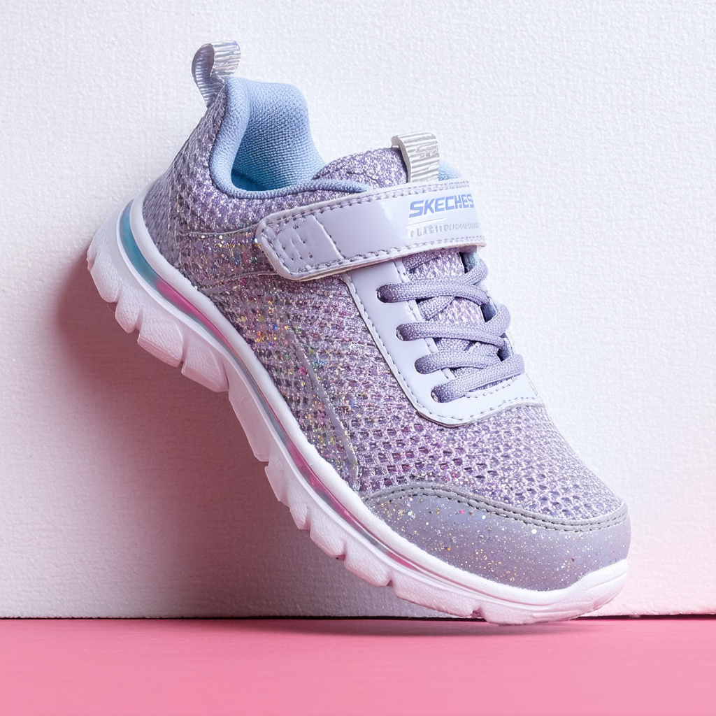 Skechers Little Kid/Big Kid Shuffles-Candy Spark Laceless Sneaker