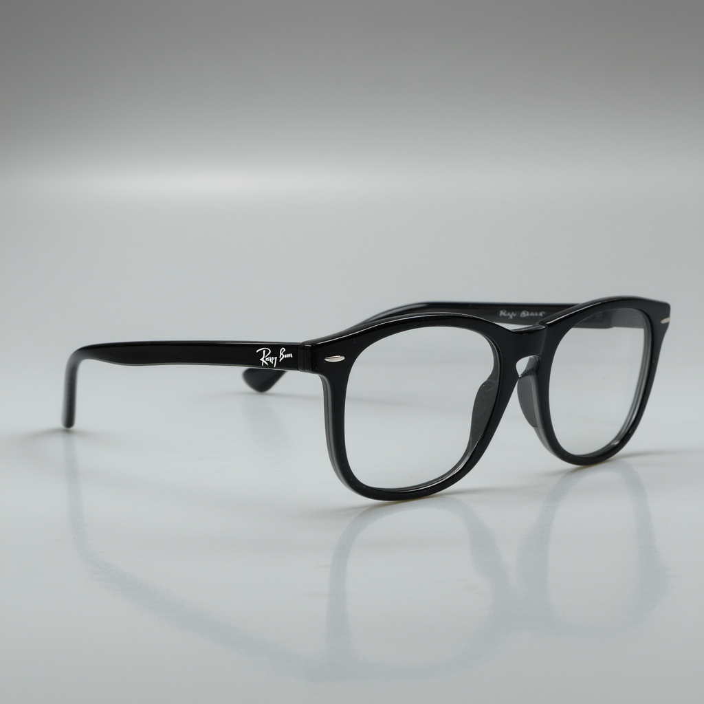 Ray Ban RX5310 Eyeglasses-2034 Top Black On Transparent-51mm