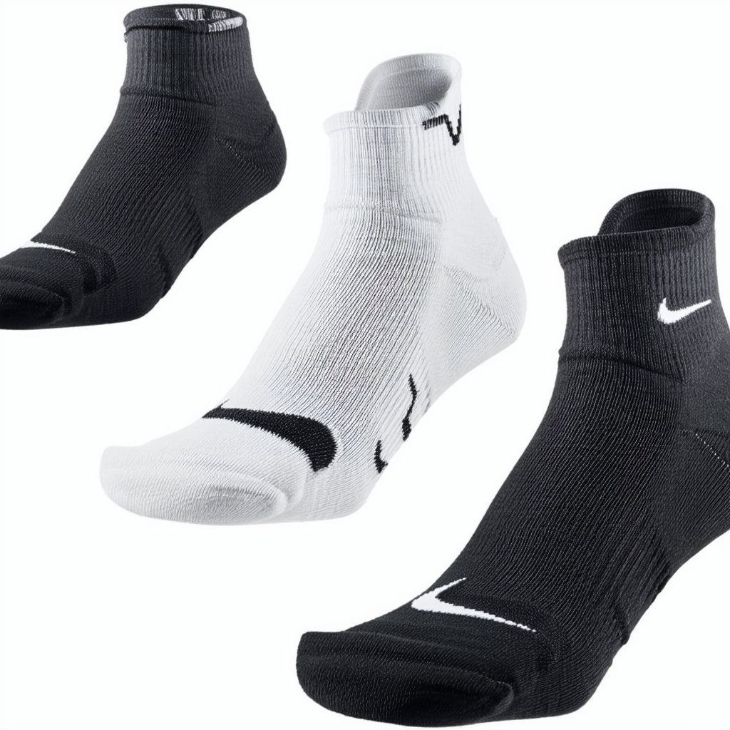 Nike Men`s Everyday Max Cushioned Training Crew Socks 3 Pack