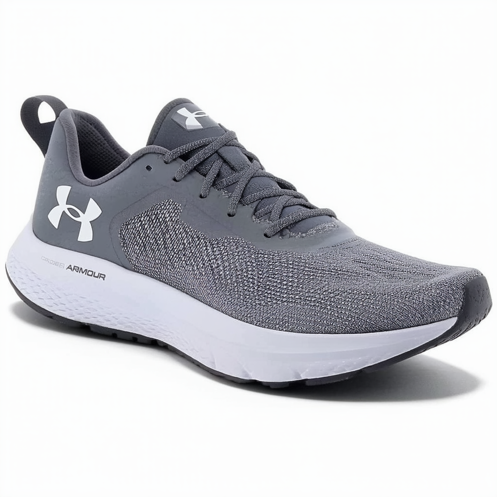 Under Armour Women's Charged Rebel Running Shoe, Overcast Gray (102)/Success, 8