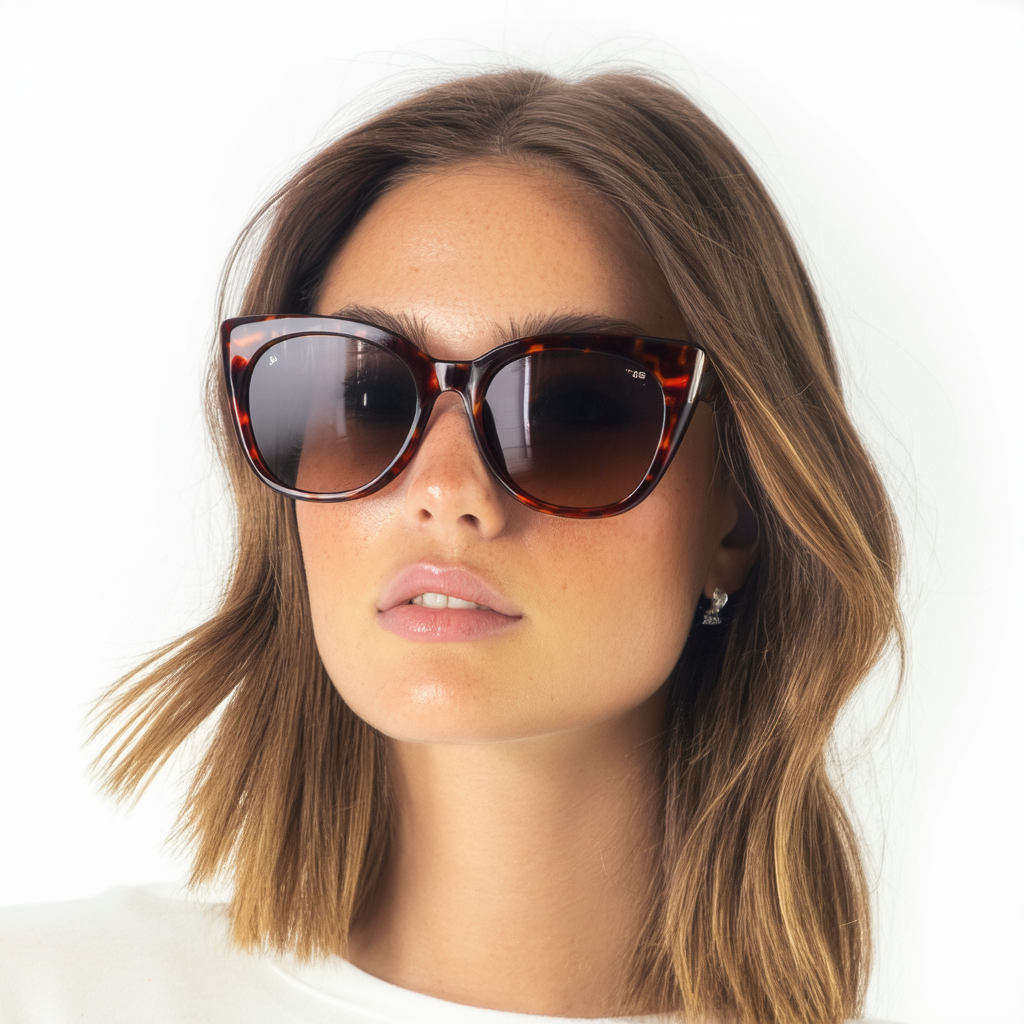 Michael Kors POLYNESIA MK2013 - 30672L Sunglasses Glam Burgundy Tortoise w/ Brown Gradient Lens 53mm