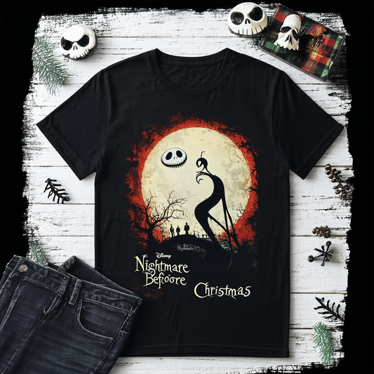 Nightmare Before Christmas Poster T Shirt
