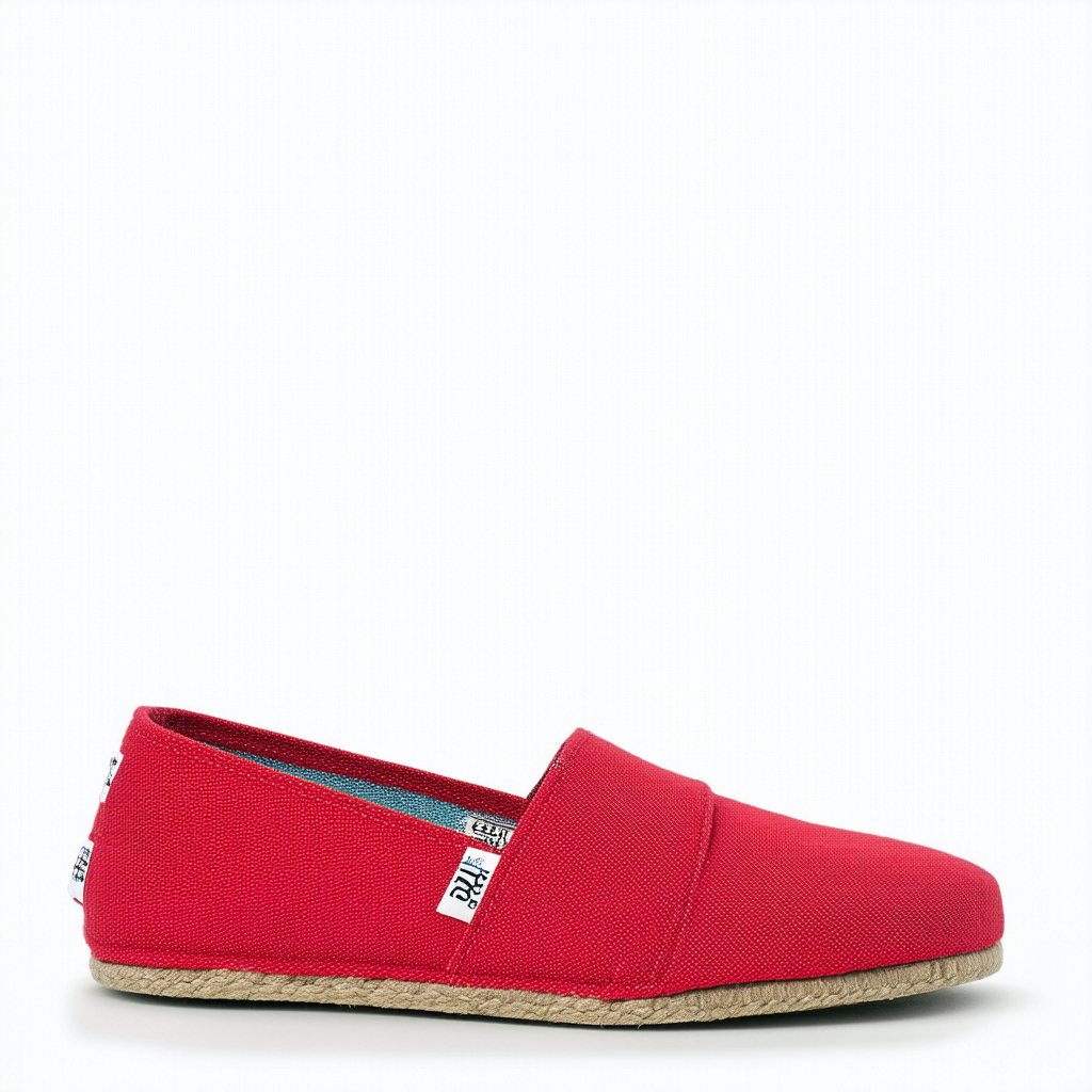 TOMS Women's Red Canvas Classic 001001B07-RED (Size: 5.5)