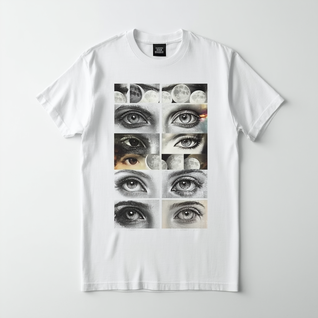 Moon Eyes Collage T-Shirt