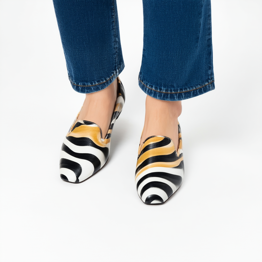 Qupid Women's Swirl-70 Slip-On Loafer