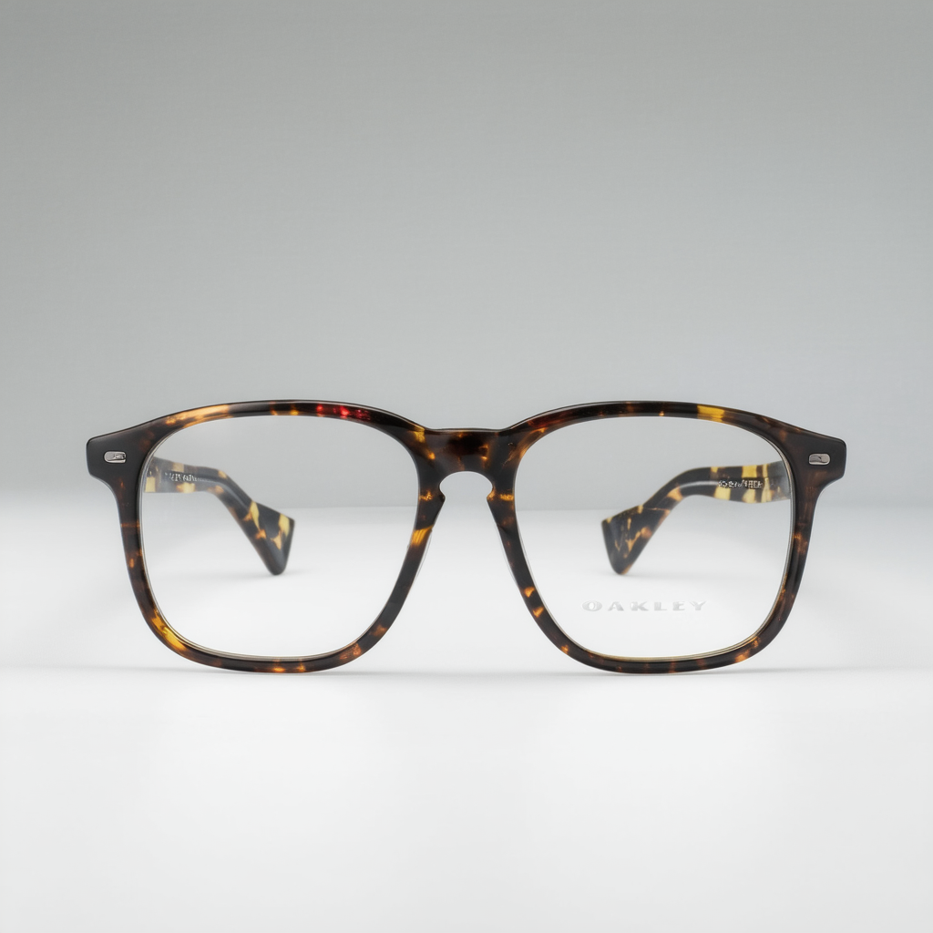 Oakley OX1071-03 Cross Court Eyeglasses-Tortoise Letterpress-53mm