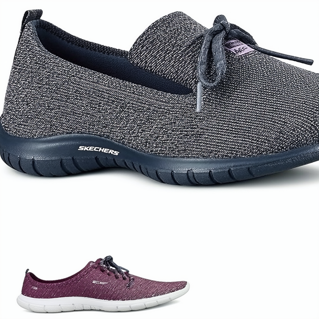Skechers Womens Microburst - Perfect Note Ballet Flat