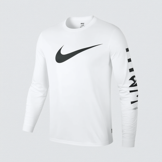 Nike Men's Swoosh Long Sleeve T Shirt