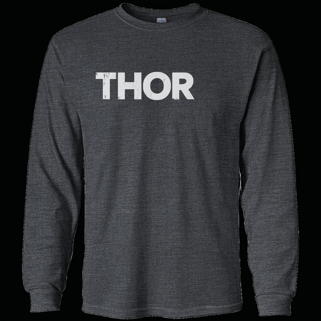 CafePress Marvel Comics Thor Long Sleeve Dark Long Sleeve T