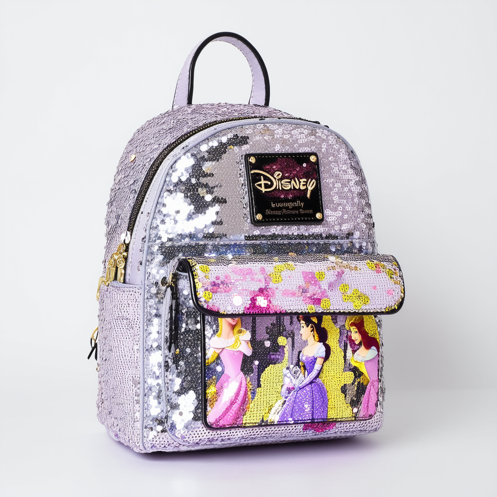 Loungefly Disney Sleeping Beauty Sequined Mini Backpack
