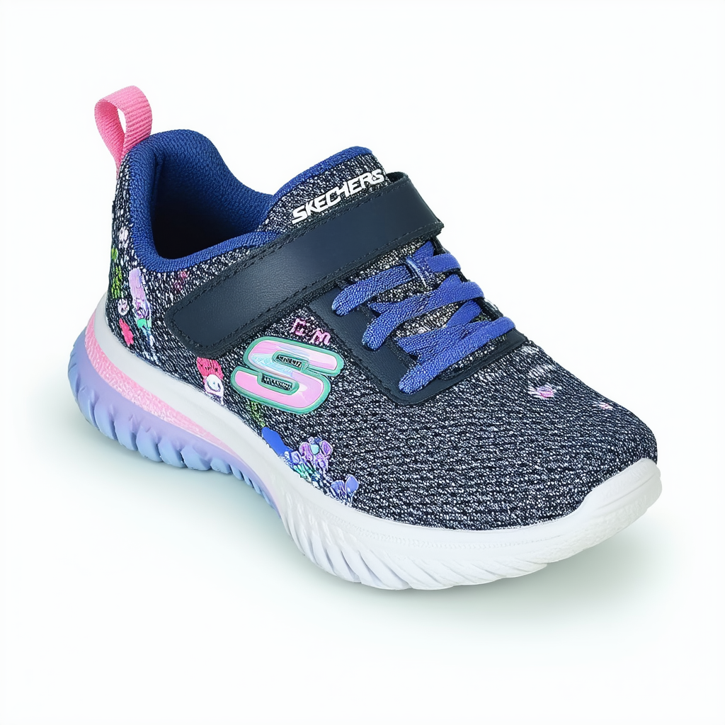 Skechers Unisex-Child Solestice 2.0-Shell Friends Sneaker