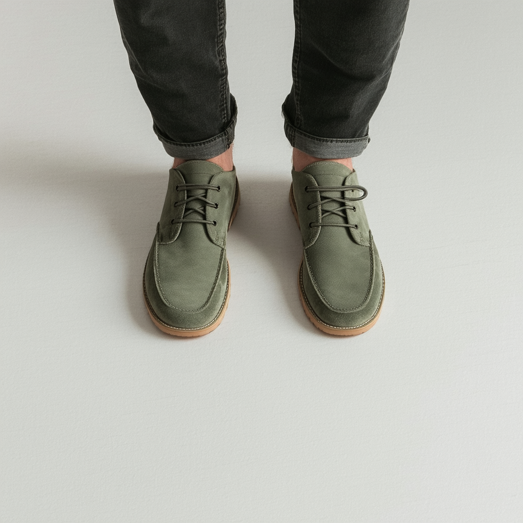 Clarks Men's Desert Trek Oxford, sage Suede, 100 M US