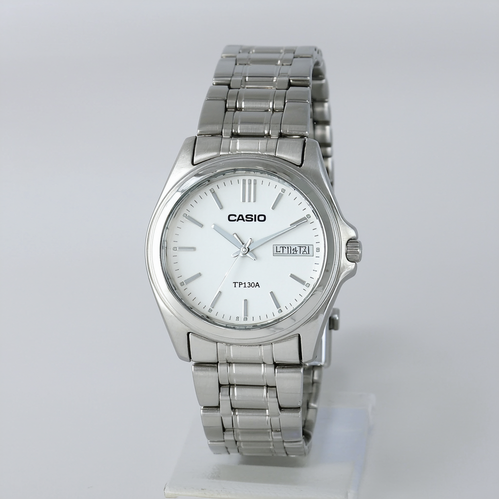 Casio LTP1130A LTP1130A-7A Women's Watch with Stainless Steel Strap