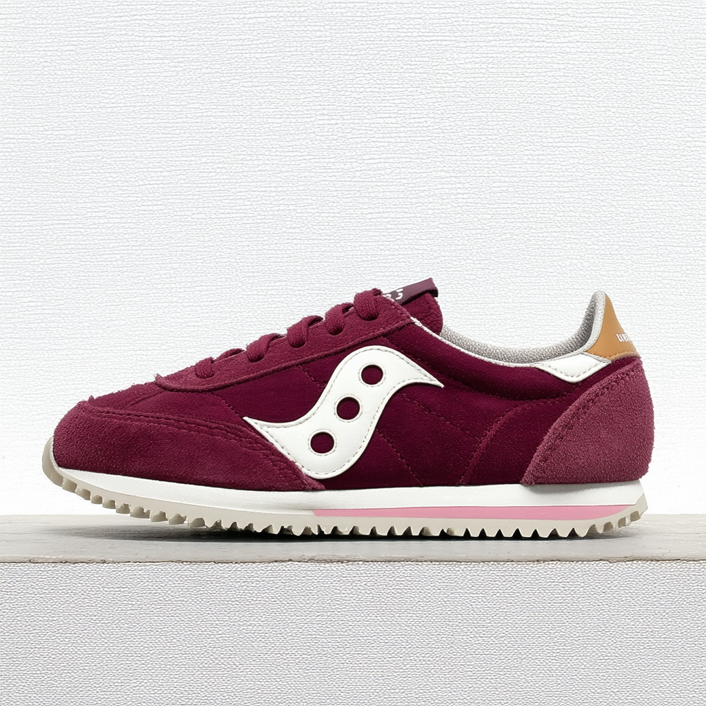 Saucony Bullet Terry Women Maroon