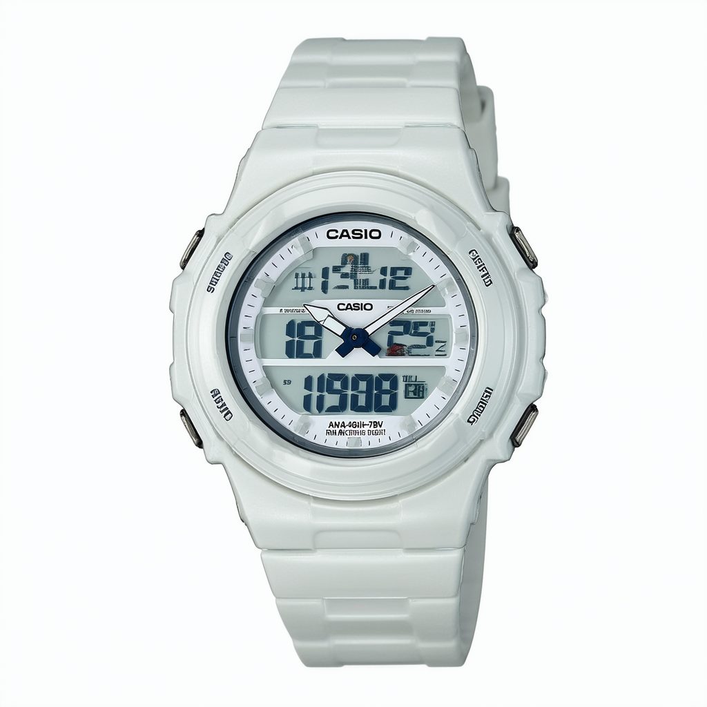 Casio Men's AW49H-7BV Ana-Digi Dual Time Watch