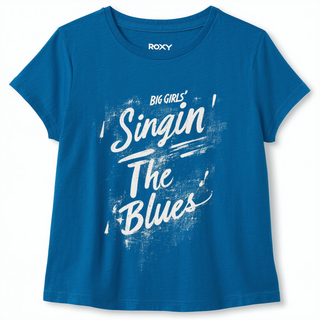 Roxy Big Girls' Singin The Blues Graphic Tee