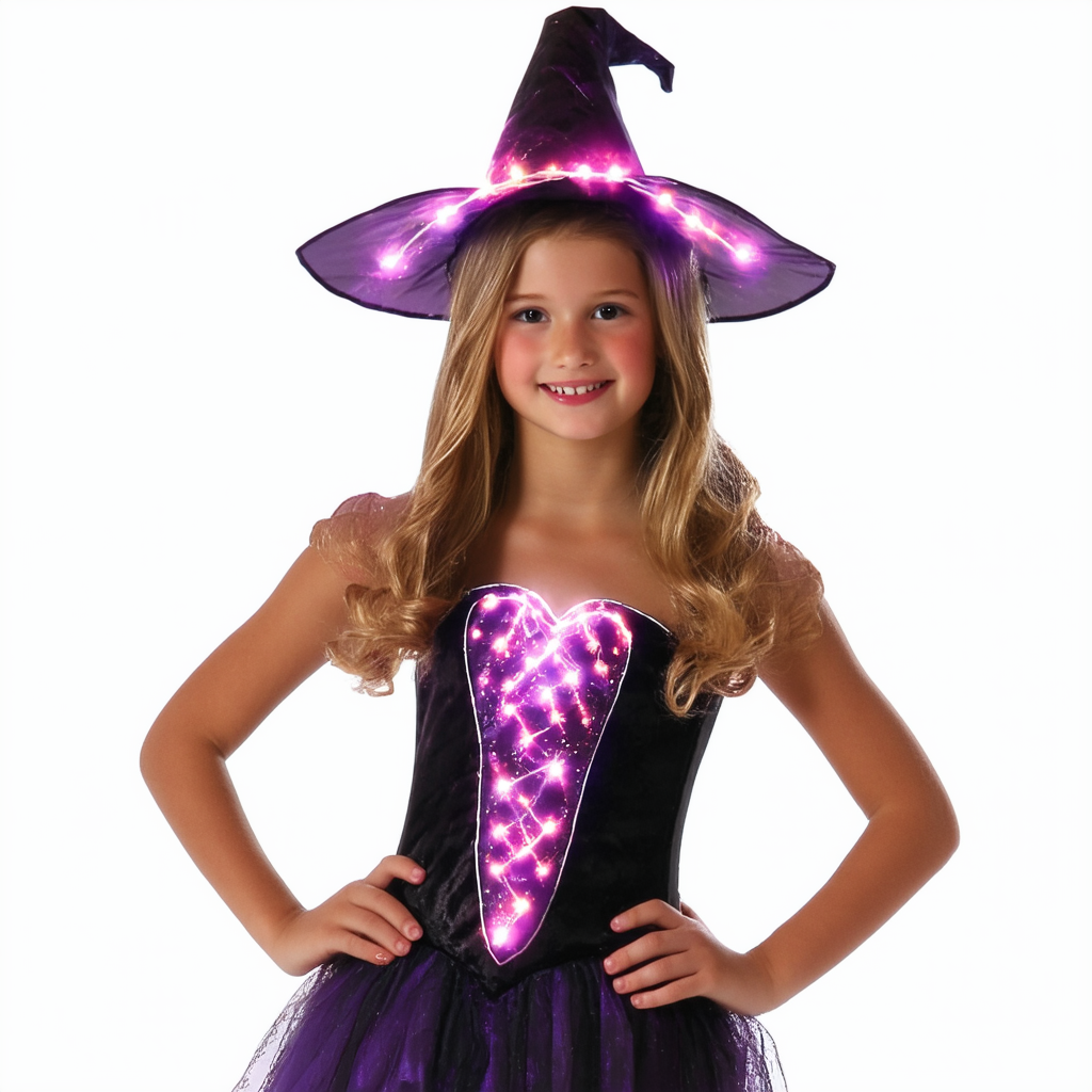 Rubie's Light Up Sweetheart Witch Costume, Large