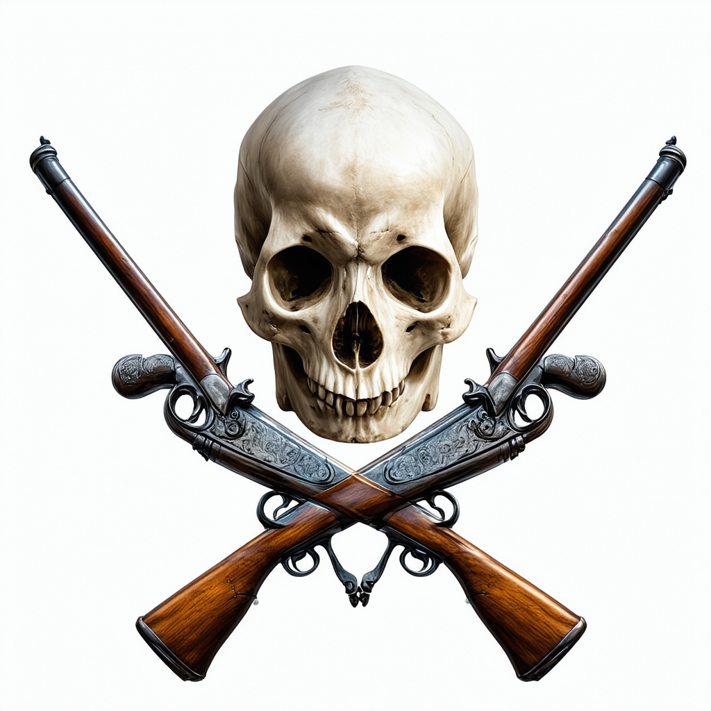 The Mountain Boys' Skull and Muskets