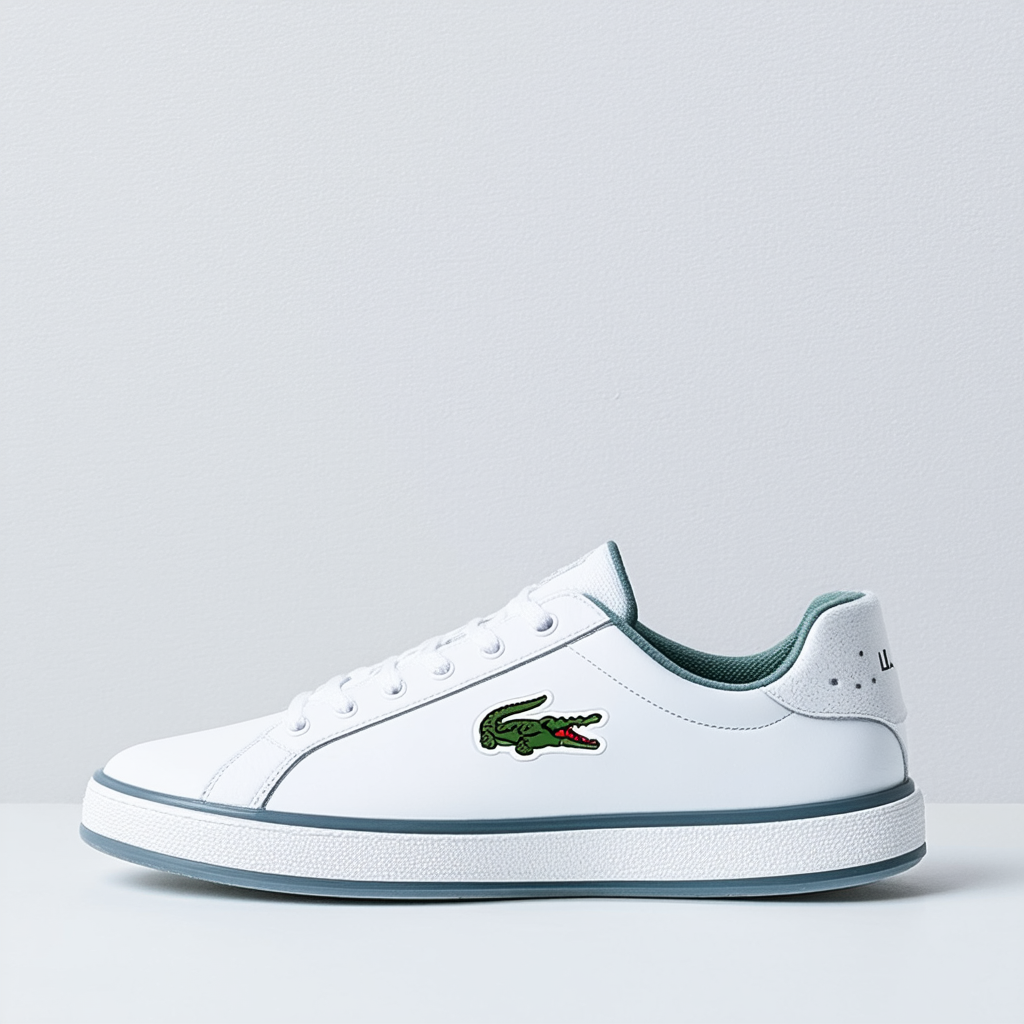 Lacoste Women's Jump Serve Sneaker, TRQS/Off WHT, 5.5