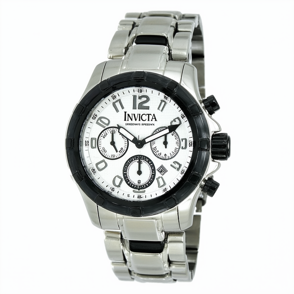 Invicta Men's 19284SYB Speedway Analog Display Quartz Silver Watch