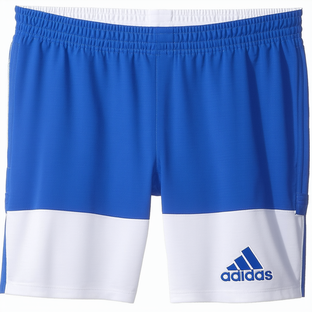 adidas Men's Trussi Short, Cobalt/White, Large