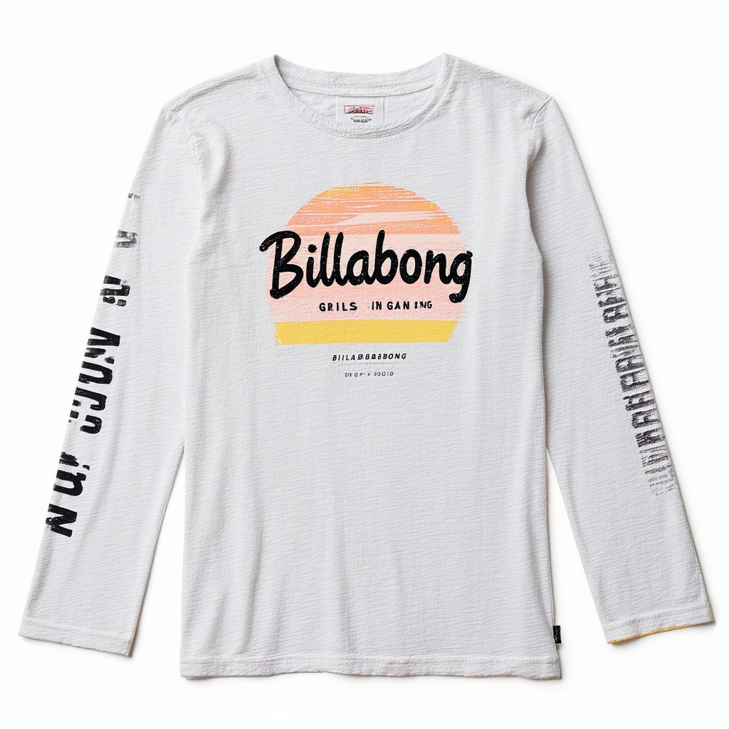 Billabong Girls' Long Sleeve Graphic Tee