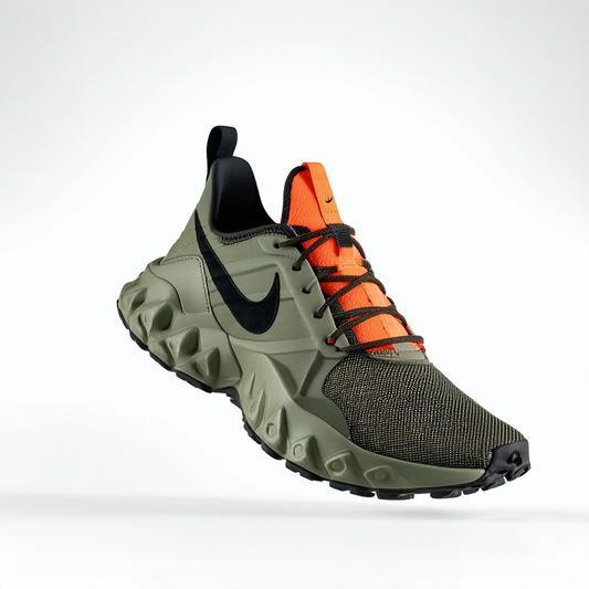 Nike React SFB Carbon Dark Stucco/Black/Rattan/Total Orange Men's Elite Outdoor Shoe US