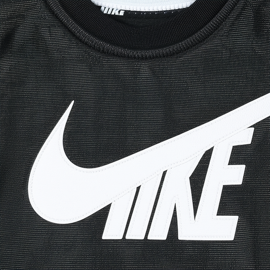 NIKE Unisex Kid's Y NK ELMNTL BKPK-Swoosh GFX, Black/Black/(White), misc