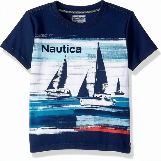 Nautica Boys' Sail Away Fashion Tee Shirt