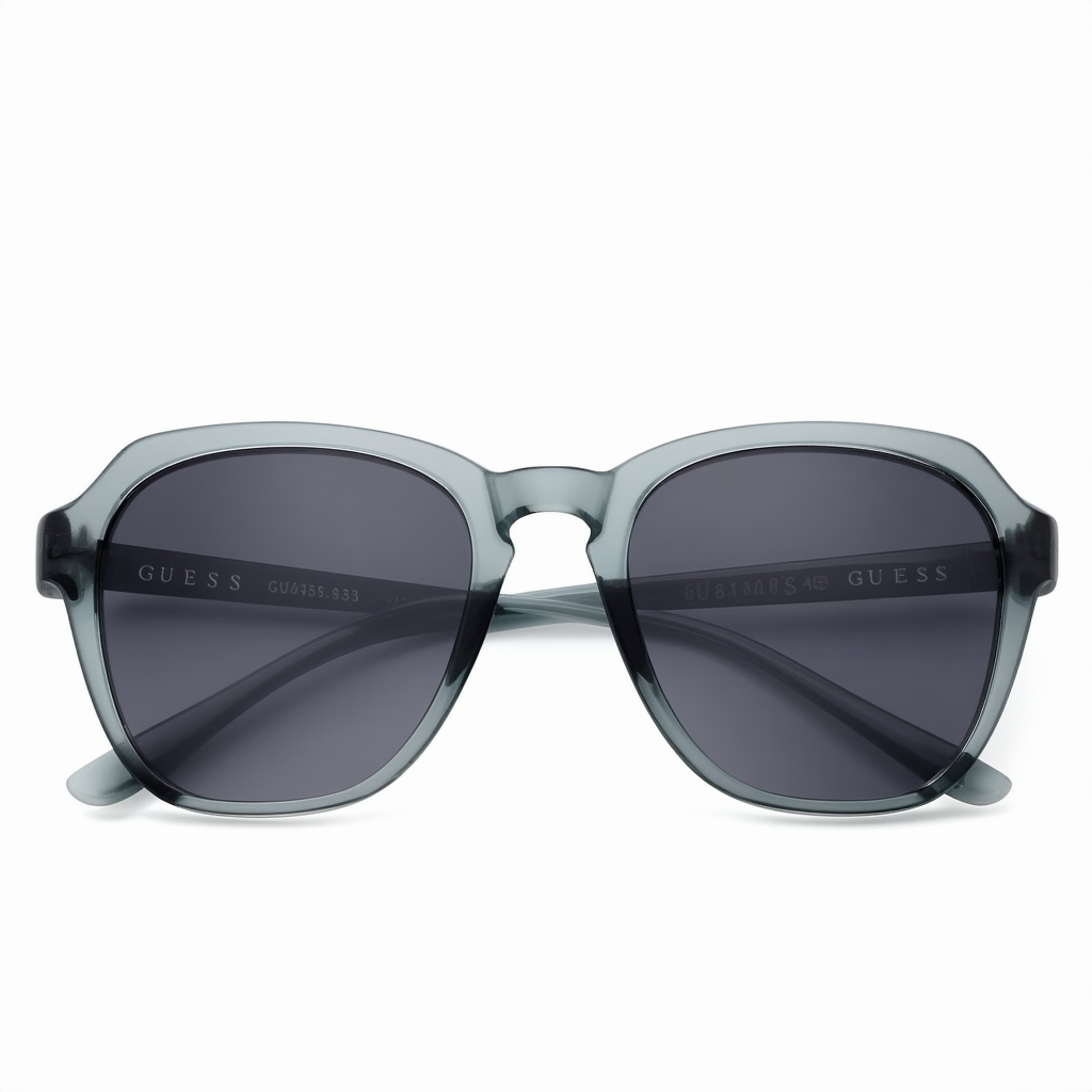 Guess Plastic Frame Smoke Lens Ladies Sunglasses GU746602A5321