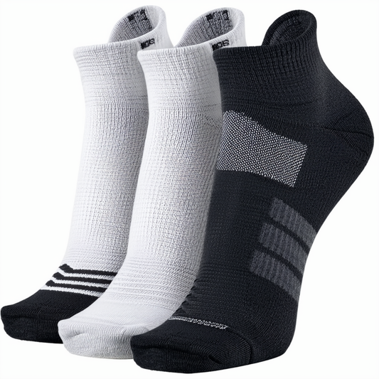 adidas Men's Cushioned X 3 Quarter Socks (3-Pair)
