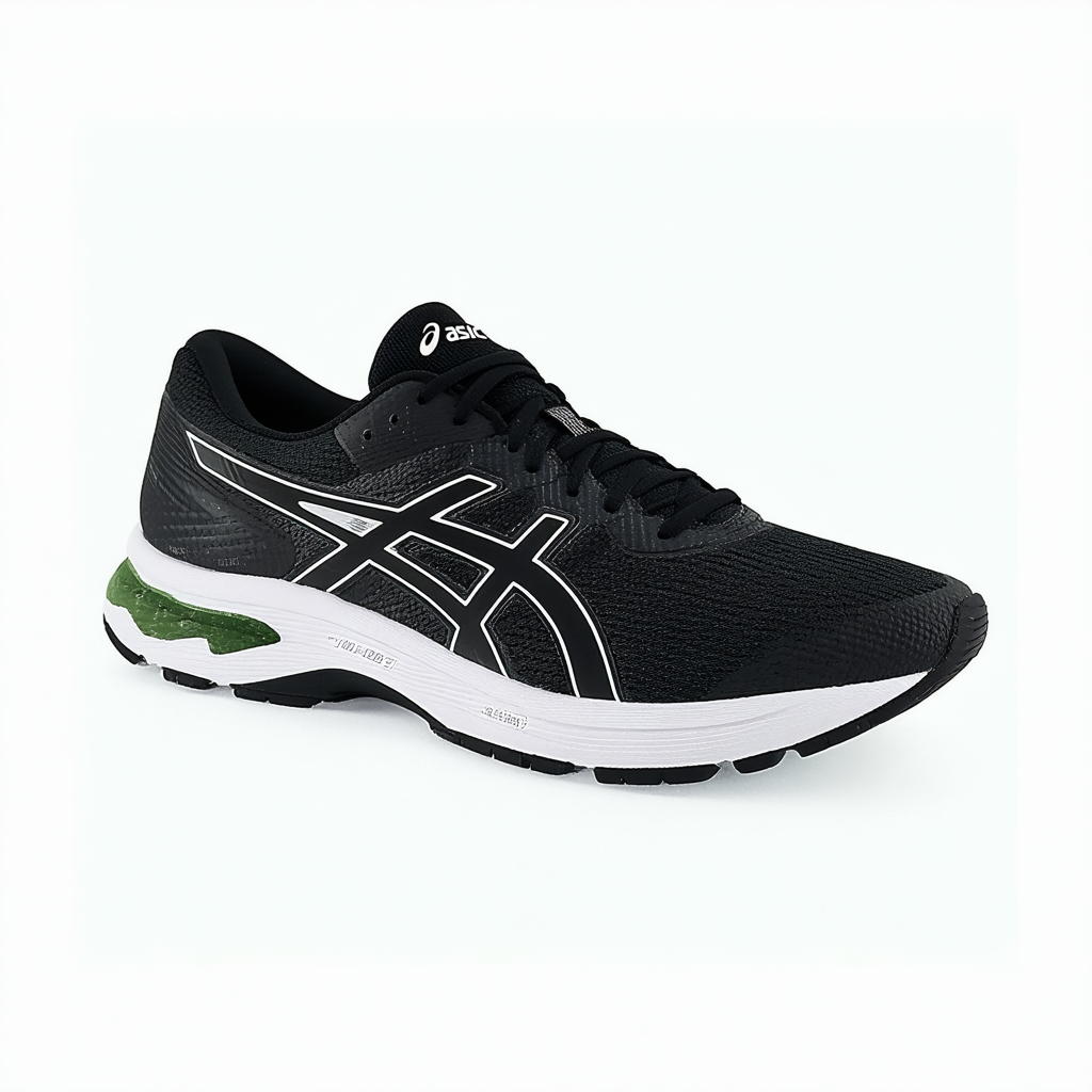 ASICS Women's Womens GT-1000 6 Athletic Shoe, Black/White/Atlantis, 9.5 Medium US