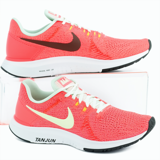 NIKE Women's Tanjun Solar Red/Lt Orewood Brn Wht Size 6 B(M) US