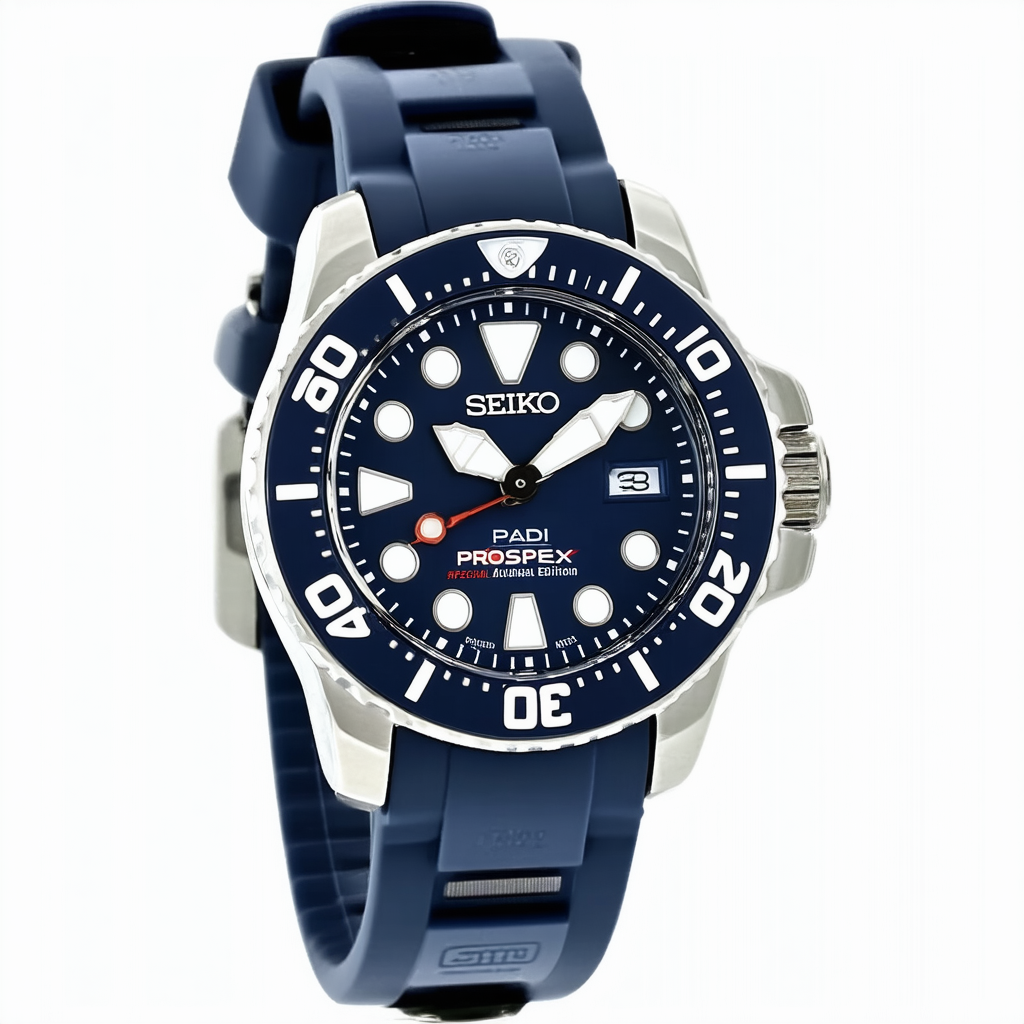 Seiko Men's Prospex Padi Special Edition Automatic Diver Watch SRPA83