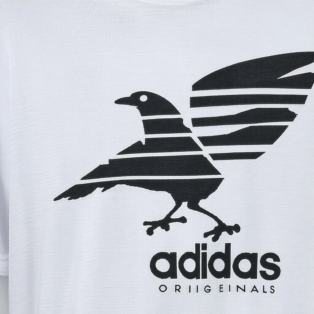 adidas Originals Men's Skate Long Sleeve Cali Blackbird Tee